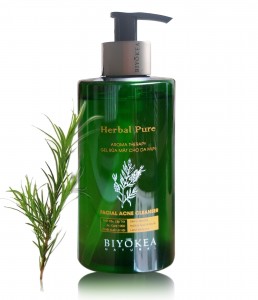Herbal Pure - Sữa Rửa Mặt Cho Da Mụn 320ml