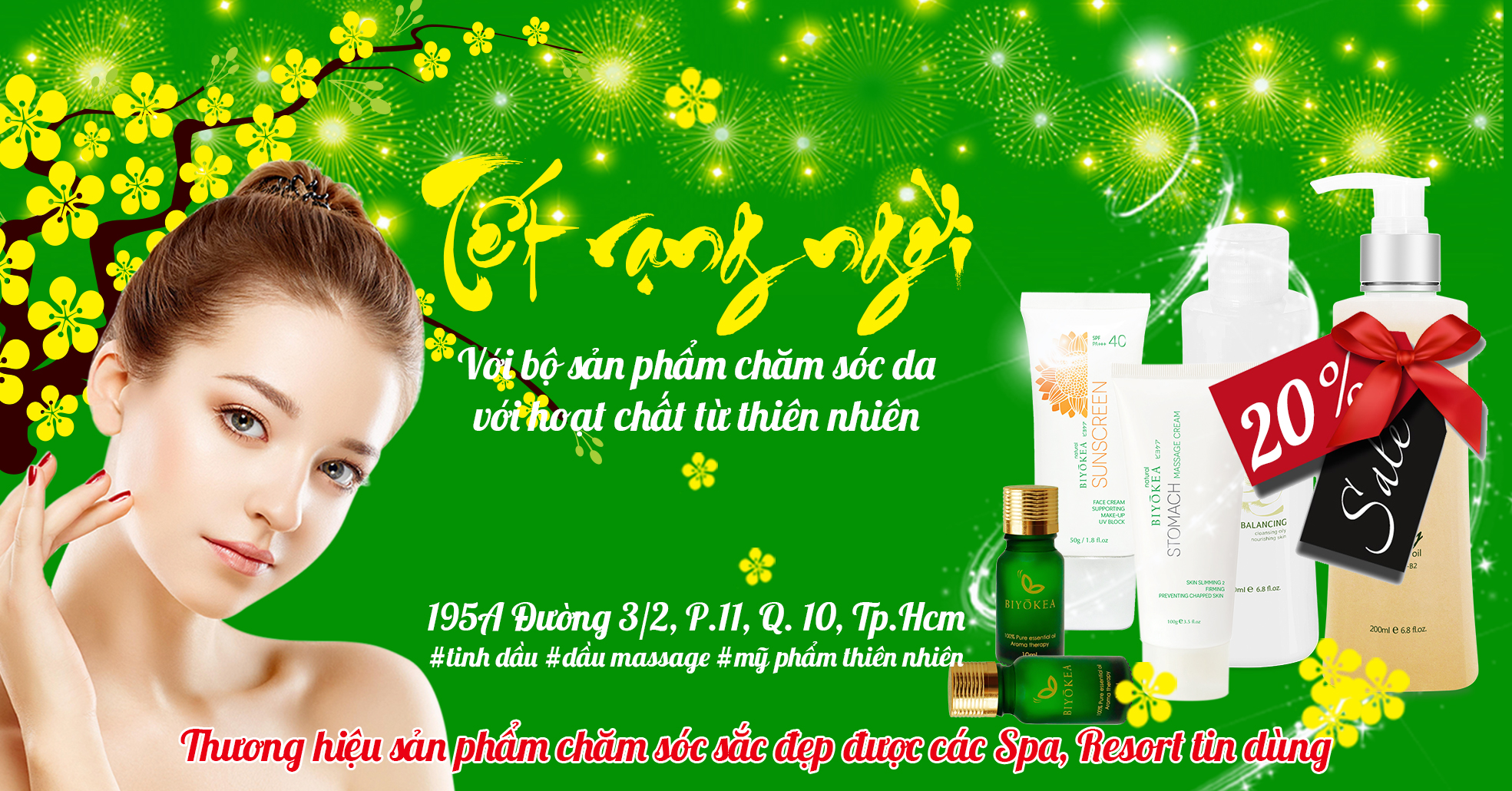 TẾT RẠNG NGỜI VỚI BIYÒKEA. SALE OFF 20%